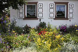 Blumengarten in Buergstadt