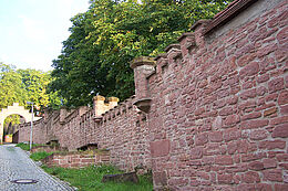 Mauer Burg Rieneck