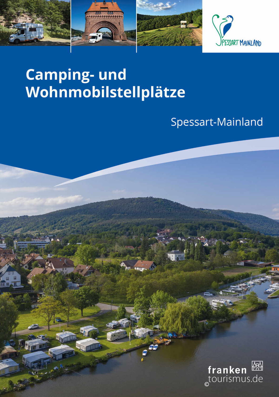 Broschüre "Camping- und Wohnmobilstellplätze - Spessart-Mainland"